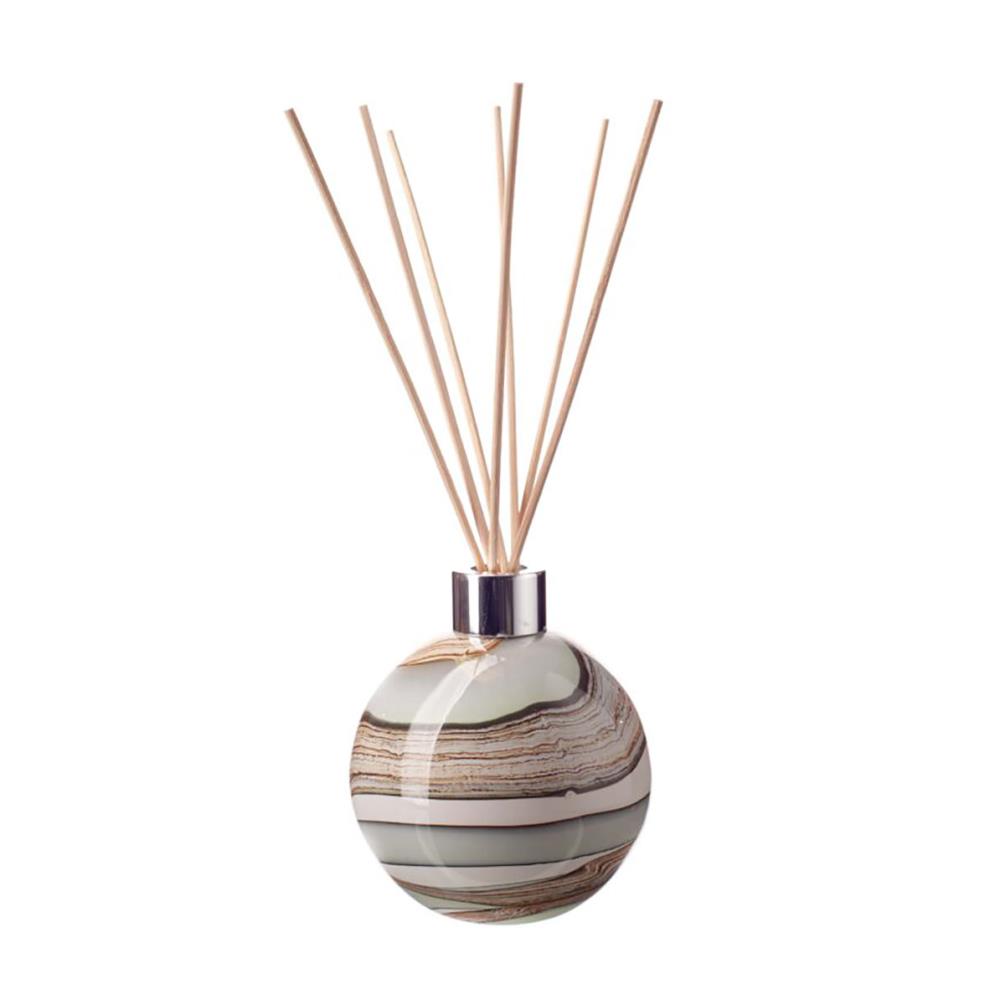 Amelia Art Glass Smoked Meadows Sphere Reed Diffuser £15.74